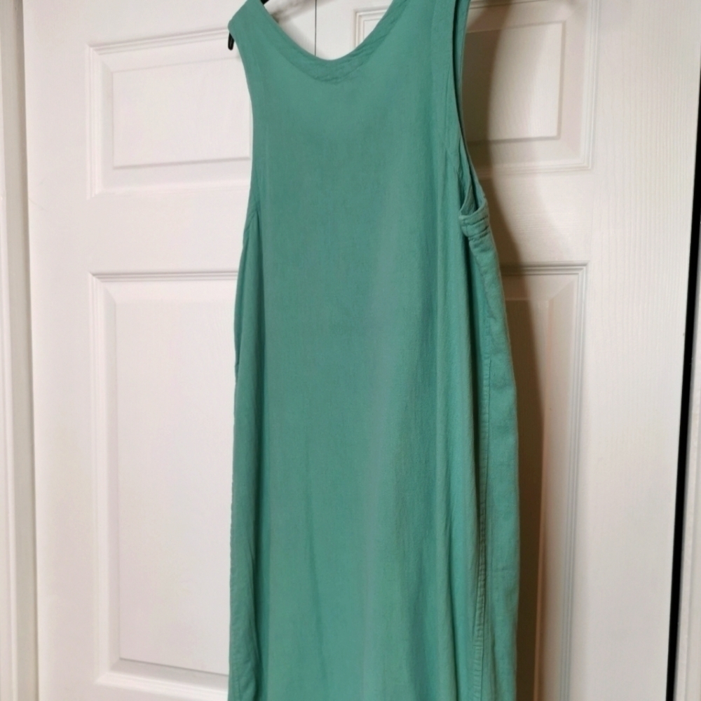 El Huarache Peppermint ice green sundress